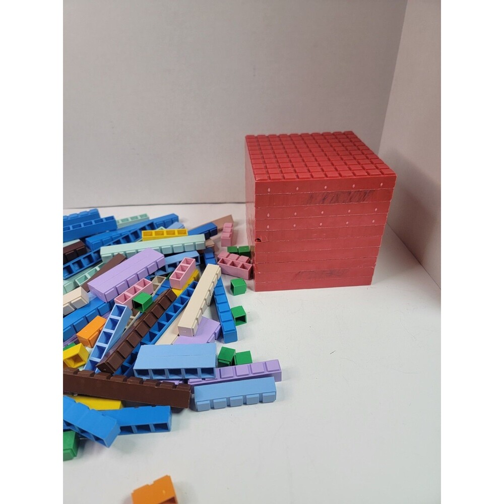 Math-U-See Integer Block Kit Manipulatives Homeschool Math Lot Incomplete - Picture 4 of 6